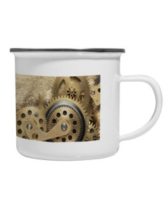 Tazza vintage in ottone Steampunk