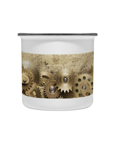 Tazza vintage in ottone Steampunk