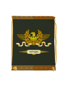 Zaino con coulisse Roman Legion SPQR (34x42 cm.)