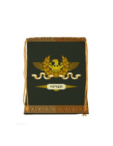 Zaino con coulisse Roman Legion SPQR (34x42 cm.)