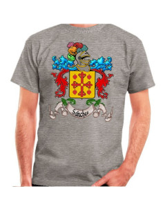 T-shirt personalizzata con Scudo Araldico 1 Cognome