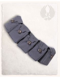Cintura medievale con 5 tasche 2