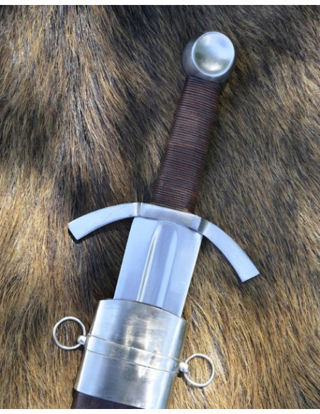 Spada medievale a una mano, lama larga