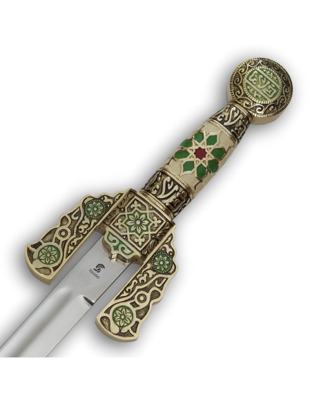 Spada araba decorata, 84 cm.