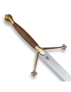 Spada scozzese Claymore manico in legno, 133 cm. 2
