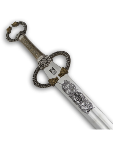 Spada celtica delle antenne, 99 cm.