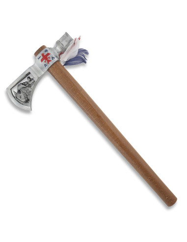 Ascia decorativa Tomahawk "Crazy Horse", 41 cm.