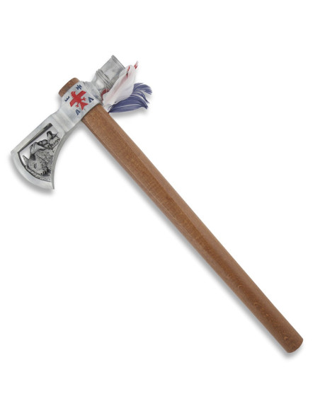 Ascia decorativa Tomahawk "Crazy Horse", 41 cm.