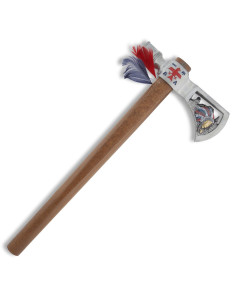 Ascia decorativa Tomahawk "Crazy Horse", 41 cm.