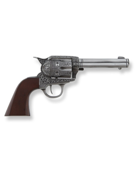 Revolver decorato Colt 45 PeaceMaker, 27 cm.