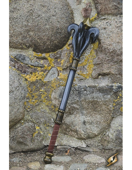 Fleur de Lys mazza, lattice