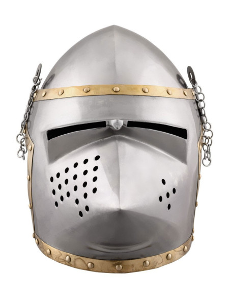 Bacinetto Picudo con visore, anno 1390