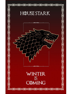 Banner Game of Thrones House Stark (75x115 cm.)