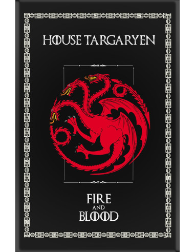 Banner Il Trono di Spade Casa Targaryen (75x115 cm.)