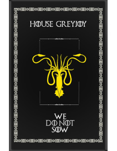Banner Game of Thrones House GreyJoy (75x115 cm.)