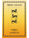 Banner Il Trono di Spade Casa Clegane (75x115 cm.)