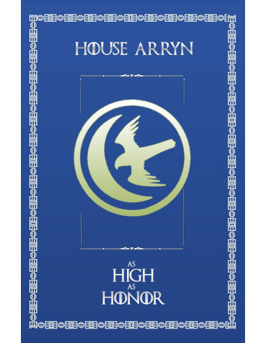 Banner Il Trono di Spade Casa Arryn (75x115 cm.)