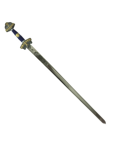 Spada di Odino decorata, con fodero