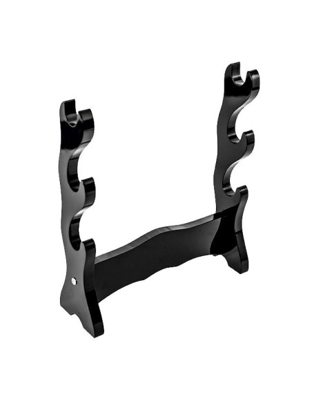 Espositore in legno per 3 katane