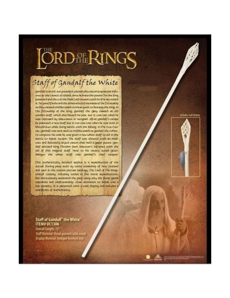 Staff ufficiale di Gandalf il Bianco