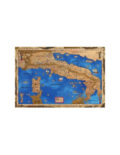 Mappa medievale d'Italia