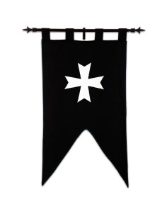 Stendardo Cavalieri Ospitalieri (105 x 55 cm.)