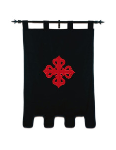 Stendardo dell'Ordine di Calatrava (103 x 68 cm.)