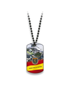 Piastra con catena a sfere Guardia Civil
