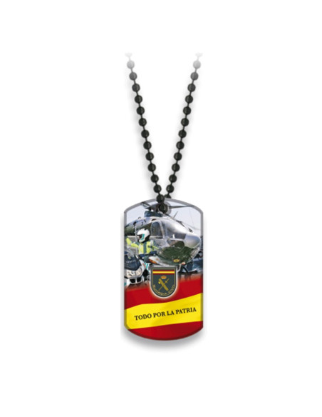 Piastra con catena a sfere Guardia Civil