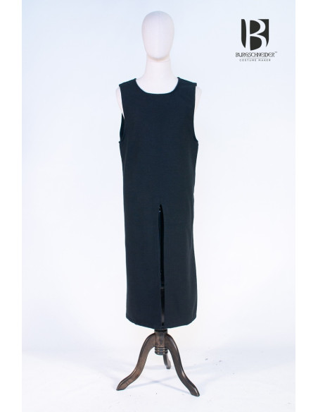 Tabardo medievale Thibaud, nero