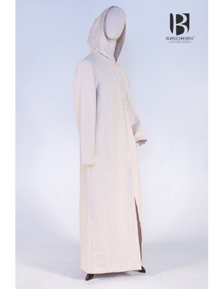 Tunica con cappuccio Renaud, bianco sporco