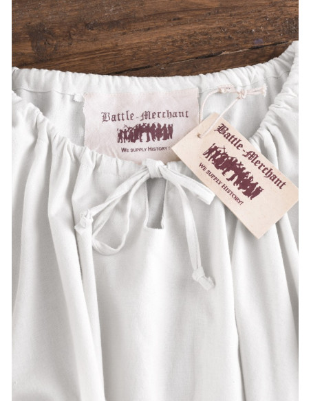 Camicia da notte Viking Ana, bianca