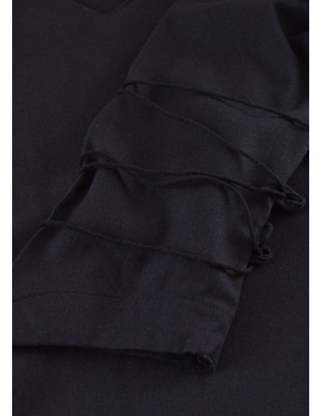 Camicetta medievale Aila, nera