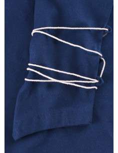Blusa medievale Aila, blu 2