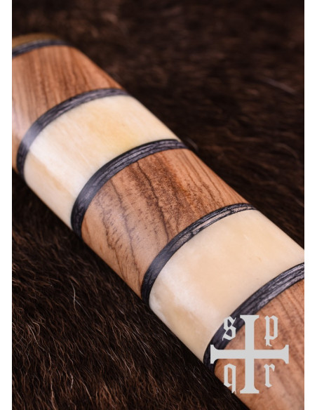 Coltello Vichingo Seax, Acciaio Damasco