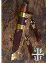 Coltello vichingo Seax Damascene