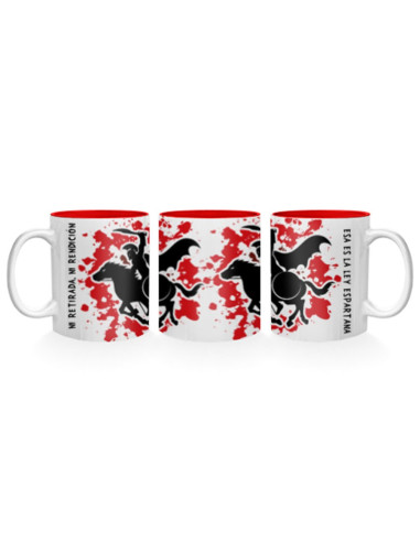 Tazza in ceramica Spartan Fight