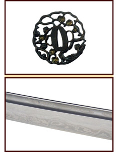 Wakizashi John Lee Fiore d'oro 2