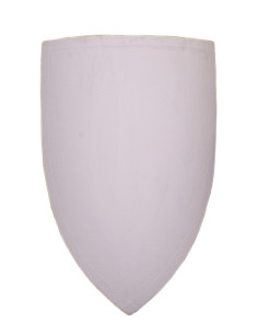 Scudo medievale, da dipingere