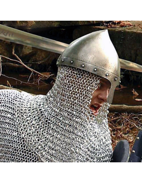 elmo normanno conico con nasale