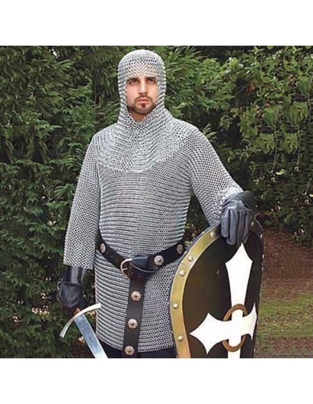 Camicia in cotta di maglia europea