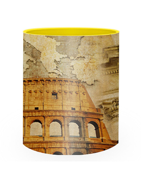 Tazza in ceramica Colosseo romano