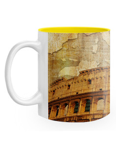 Tazza in ceramica Colosseo romano