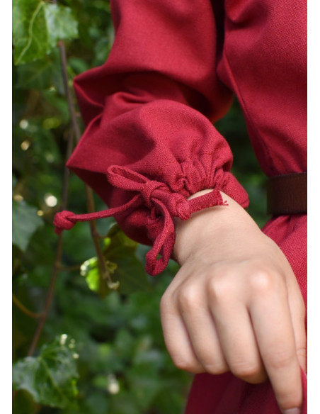 Abito vichingo rosso Ana, ragazza