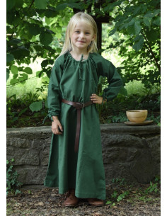 Abito vichingo verde Ana, ragazza 2