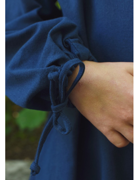 Ana vestito vichingo blu, ragazza