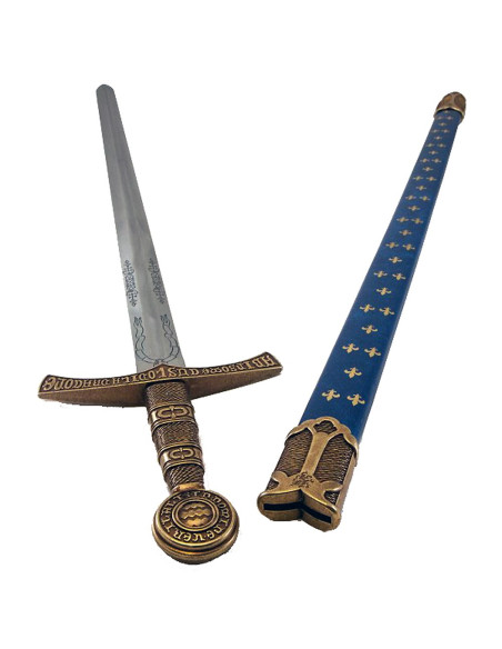 Spada medievale fleur de lys, Francia...