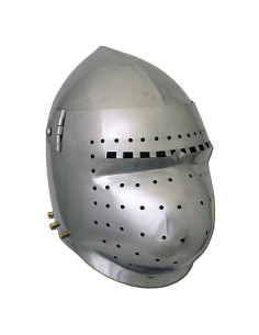 Bacinella Battle-Ready con visiera, acciaio 2 mm.