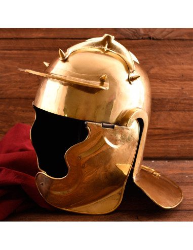 Elmo da fanteria ausiliaria Von Gravert, ottone