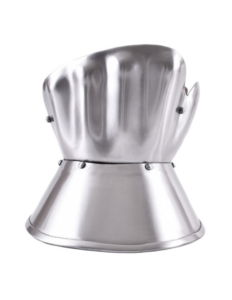 Protezioni per le mani in acciaio lucido